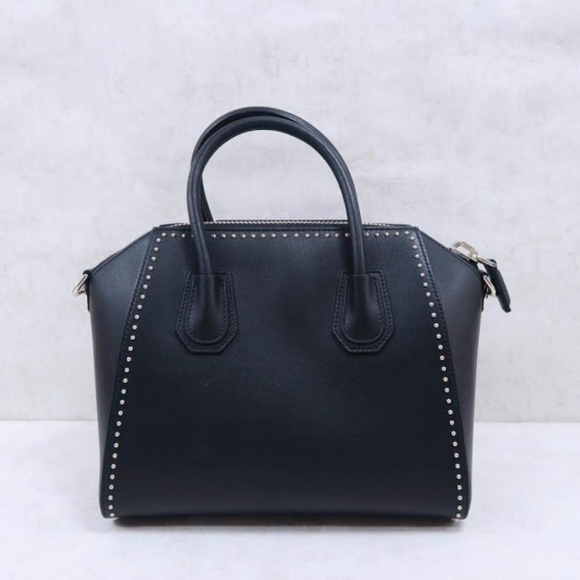 SOLD Givenchy Small Studded Black Antigona - Picture 2 of 8